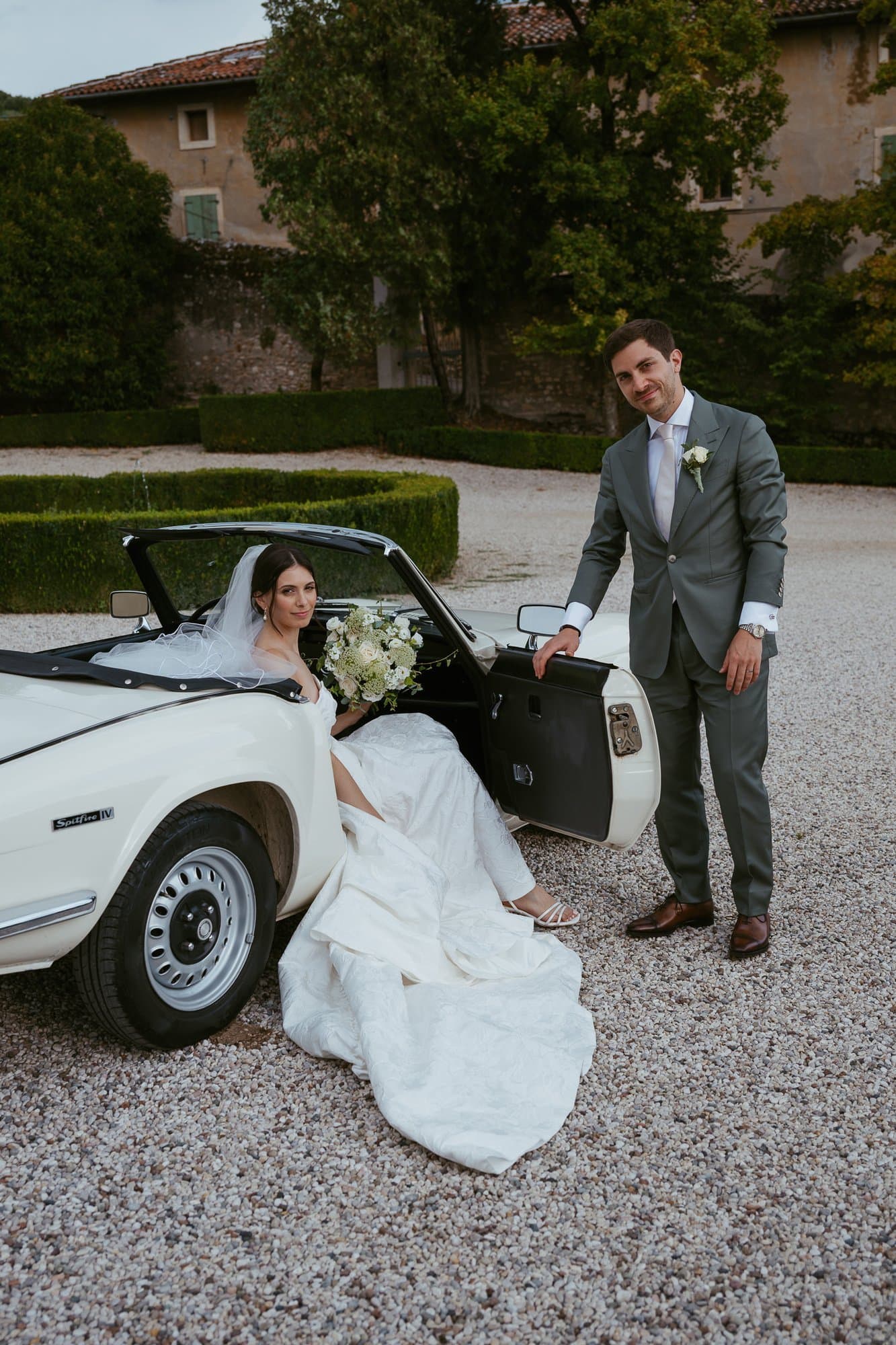 Wedding day in Italy