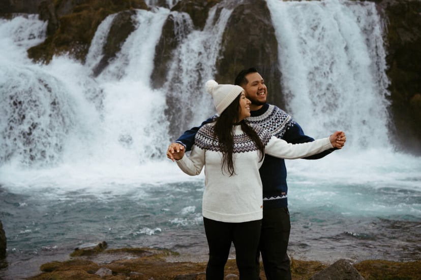 Antonio & Dora | Magical Proposal at Kirkjufell, Iceland