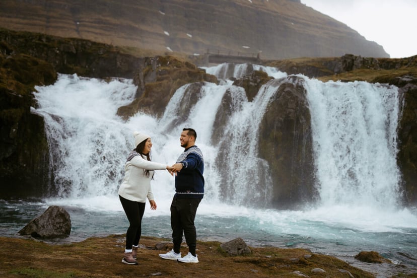 Antonio & Dora | Magical Proposal at Kirkjufell, Iceland