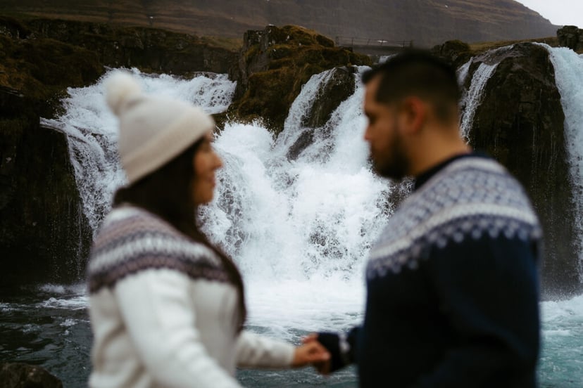 Antonio & Dora | Magical Proposal at Kirkjufell, Iceland