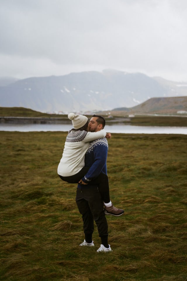 Antonio & Dora | Magical Proposal at Kirkjufell, Iceland