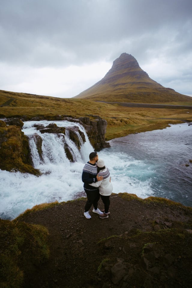 Antonio & Dora | Magical Proposal at Kirkjufell, Iceland