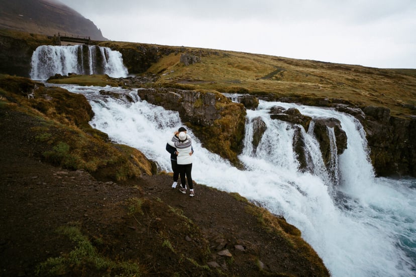 Antonio & Dora | Magical Proposal at Kirkjufell, Iceland