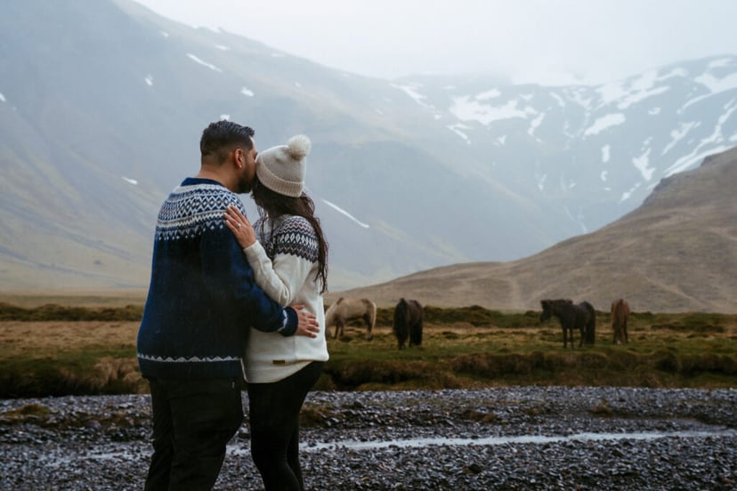 Antonio & Dora | Magical Proposal at Kirkjufell, Iceland