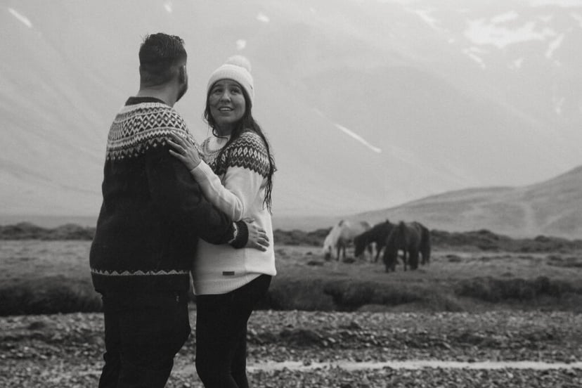 Antonio & Dora | Magical Proposal at Kirkjufell, Iceland