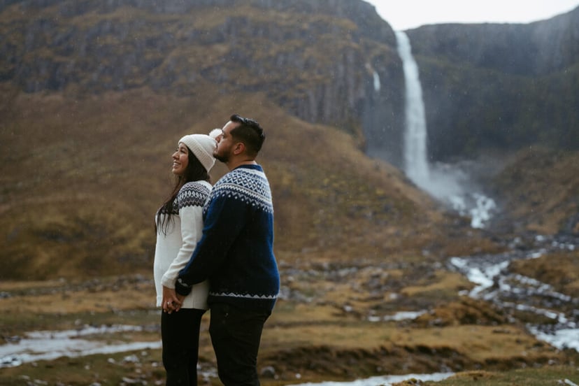 Antonio & Dora | Magical Proposal at Kirkjufell, Iceland