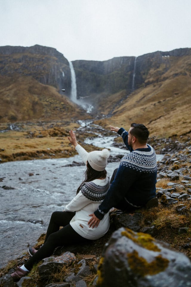 Antonio & Dora | Magical Proposal at Kirkjufell, Iceland