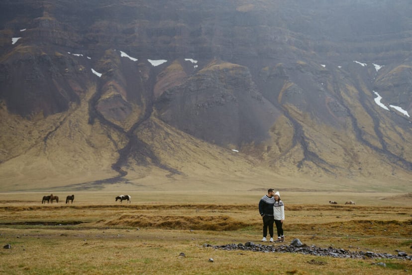 Antonio & Dora | Magical Proposal at Kirkjufell, Iceland