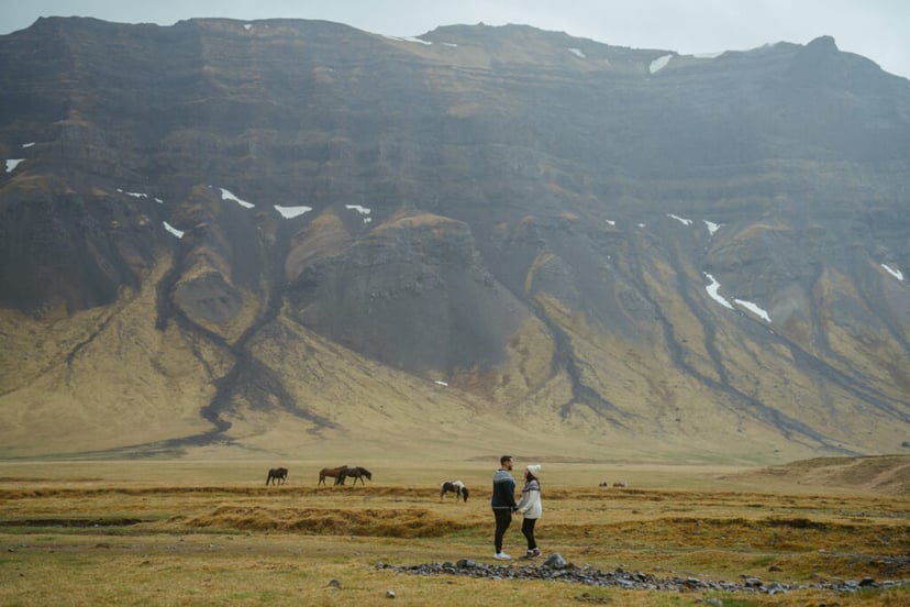 Antonio & Dora | Magical Proposal at Kirkjufell, Iceland