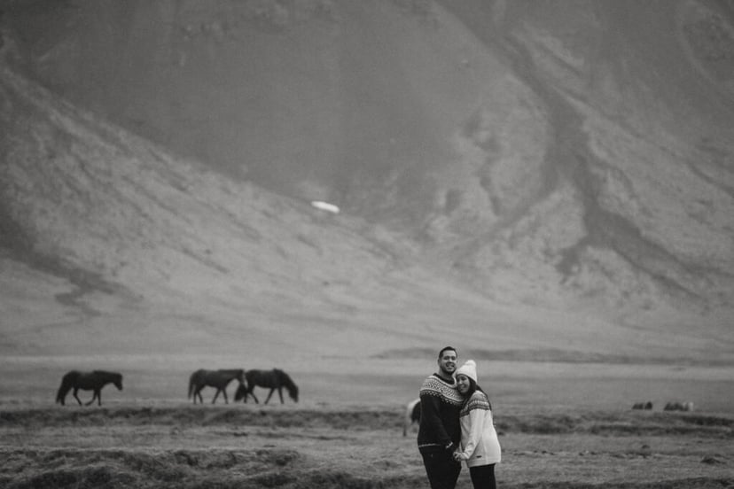 Antonio & Dora | Magical Proposal at Kirkjufell, Iceland