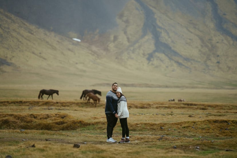 Antonio & Dora | Magical Proposal at Kirkjufell, Iceland