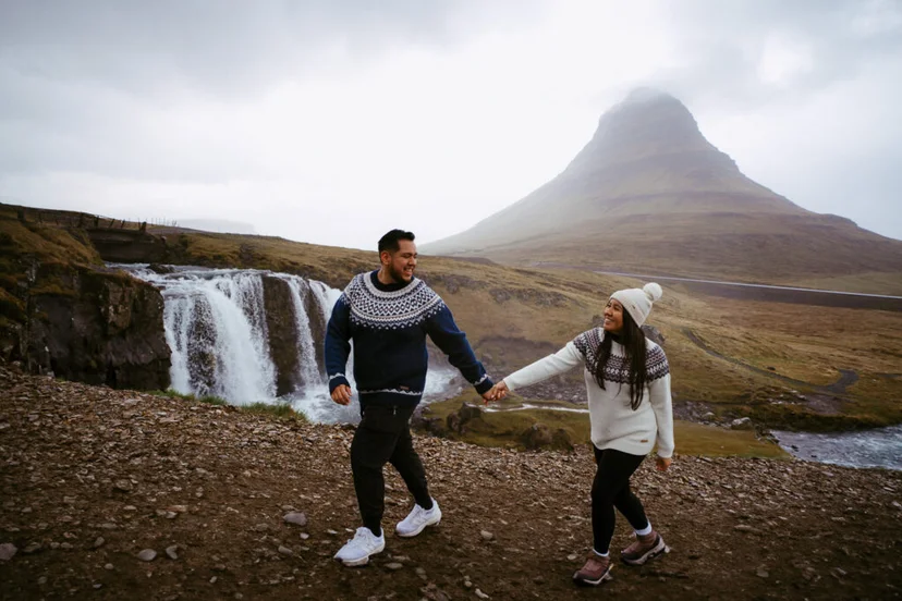 Antonio & Dora | Magical Proposal at Kirkjufell, Iceland