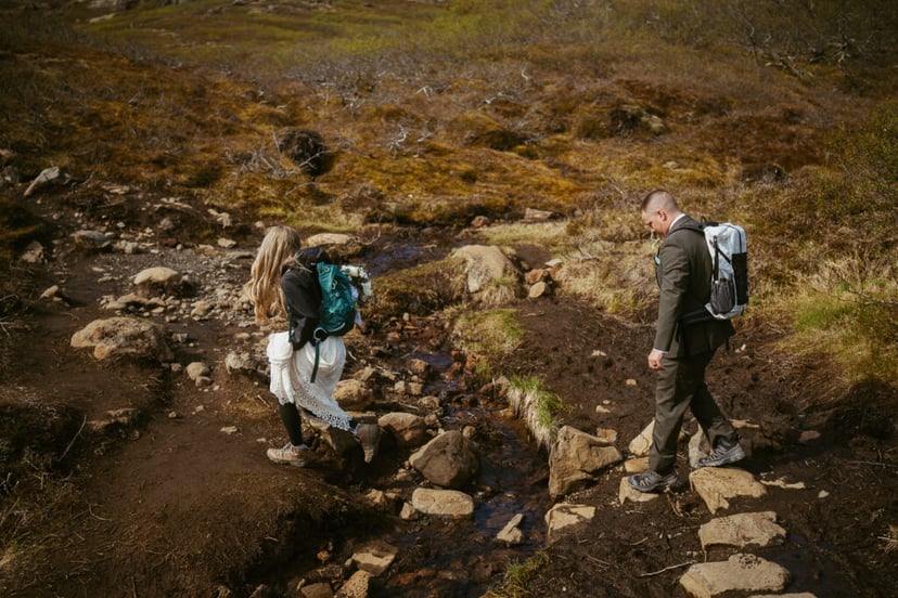Iceland Vow Renewal Photos – Múlagljúfur Canyon in May