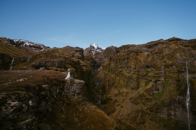 Iceland Vow Renewal Photos – Múlagljúfur Canyon in May