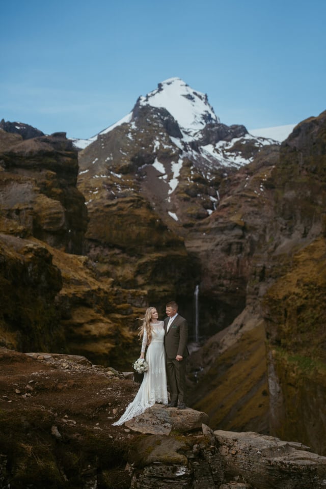 Iceland Vow Renewal Photos – Múlagljúfur Canyon in May