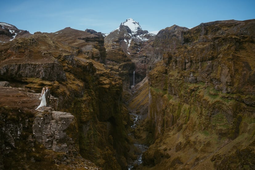 Iceland Vow Renewal Photos – Múlagljúfur Canyon in May