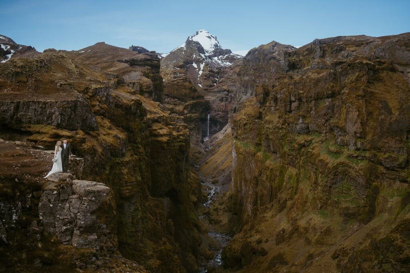 Iceland Vow Renewal Photos – Múlagljúfur Canyon in May