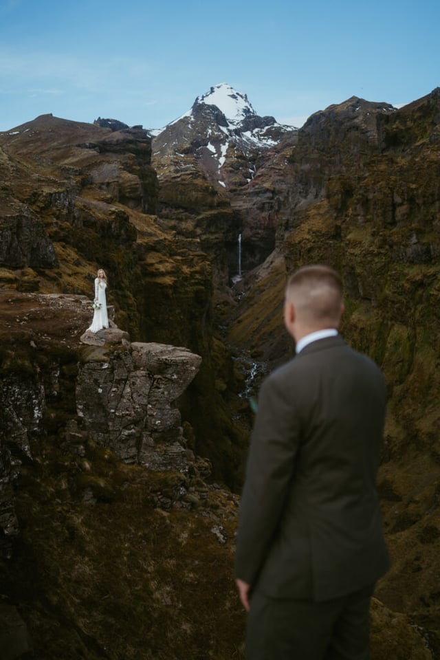 Iceland Vow Renewal Photos – Múlagljúfur Canyon in May
