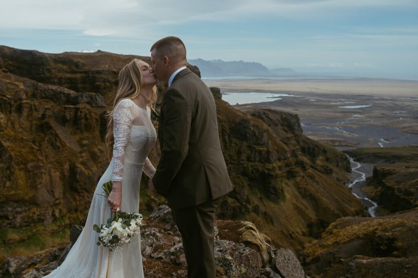 Iceland Vow Renewal Photos – Múlagljúfur Canyon in May