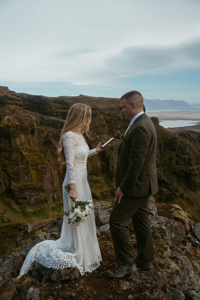 Iceland Vow Renewal Photos – Múlagljúfur Canyon in May