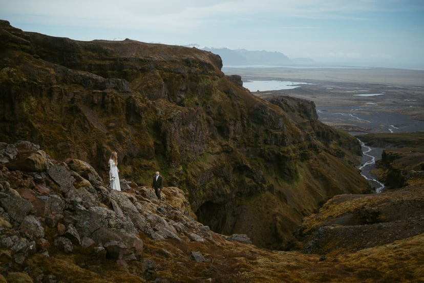 Iceland Vow Renewal Photos – Múlagljúfur Canyon in May