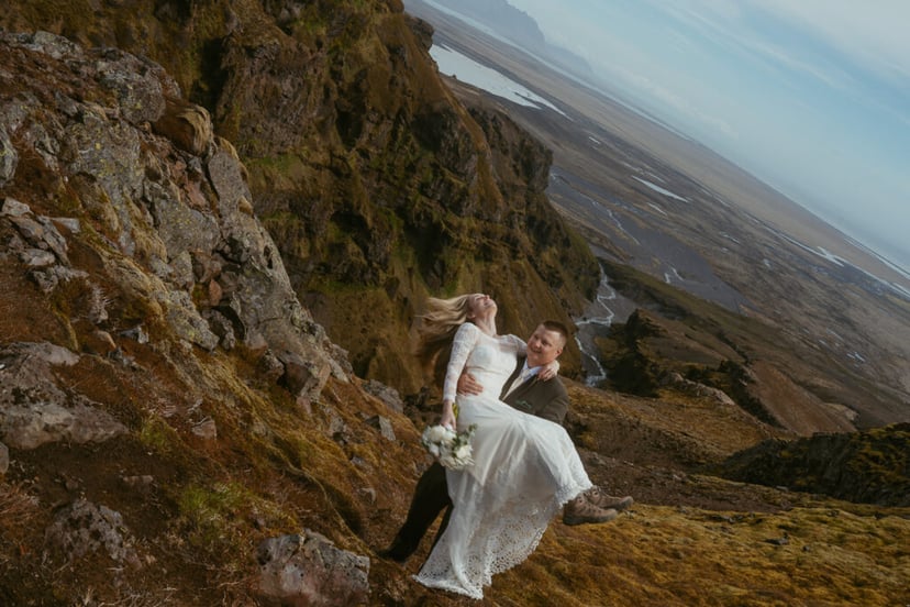 Iceland Vow Renewal Photos – Múlagljúfur Canyon in May