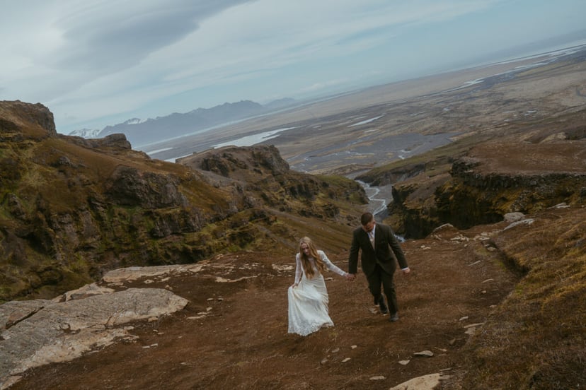 Iceland Vow Renewal Photos – Múlagljúfur Canyon in May