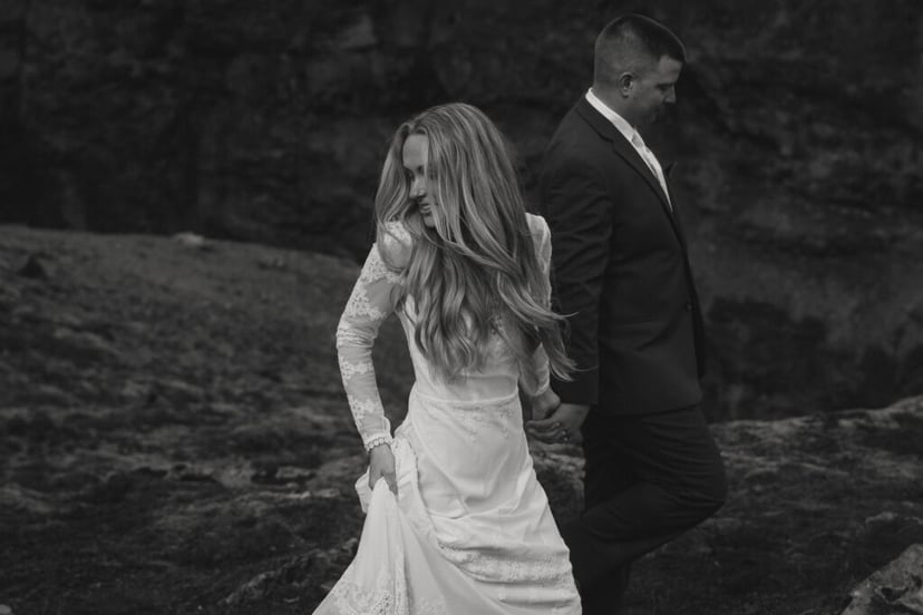 Iceland Vow Renewal Photos – Múlagljúfur Canyon in May