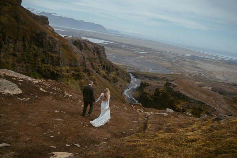Iceland Vow Renewal Photos – Múlagljúfur Canyon in May