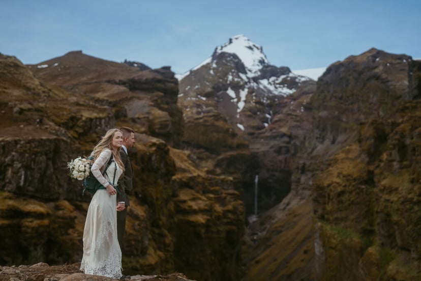 Iceland Vow Renewal Photos – Múlagljúfur Canyon in May