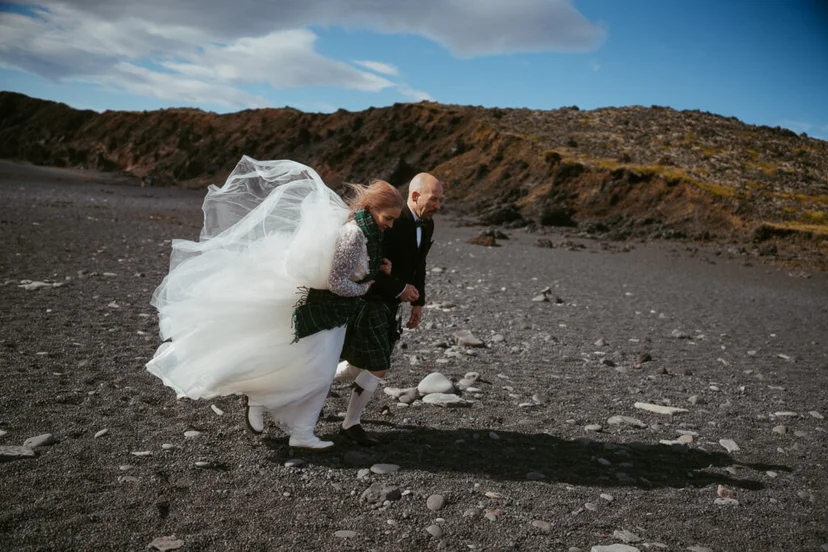 Lauren & Jason — Snæfellsnes Peninsula Wedding at Búðir