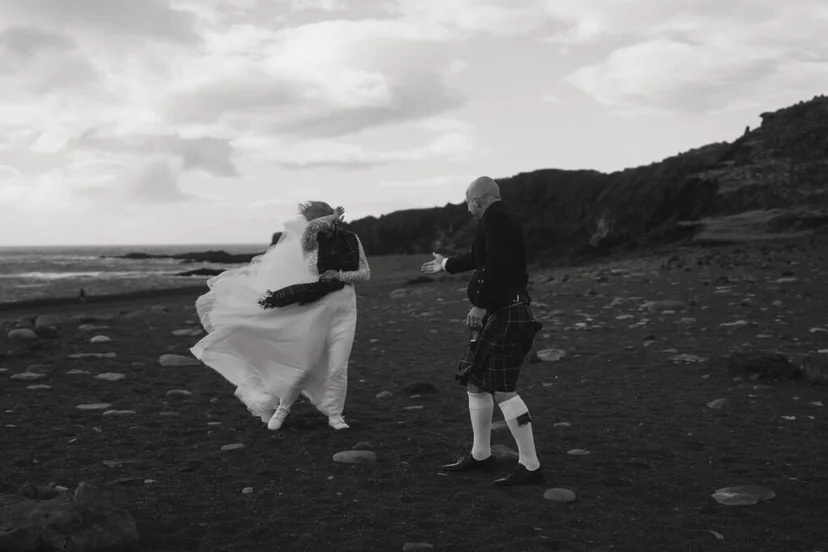 Lauren & Jason — Snæfellsnes Peninsula Wedding at Búðir