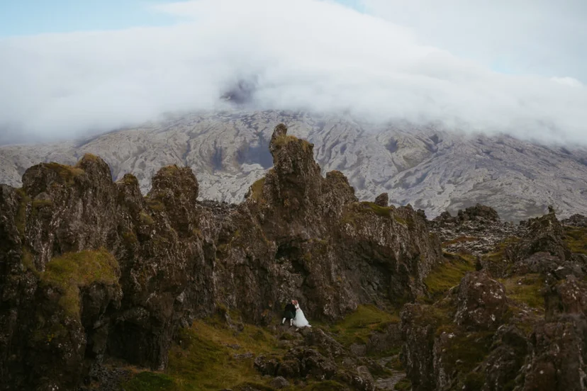 Lauren & Jason — Snæfellsnes Peninsula Wedding at Búðir
