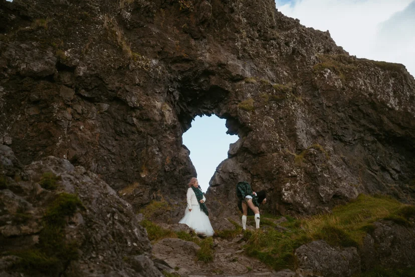 Lauren & Jason — Snæfellsnes Peninsula Wedding at Búðir