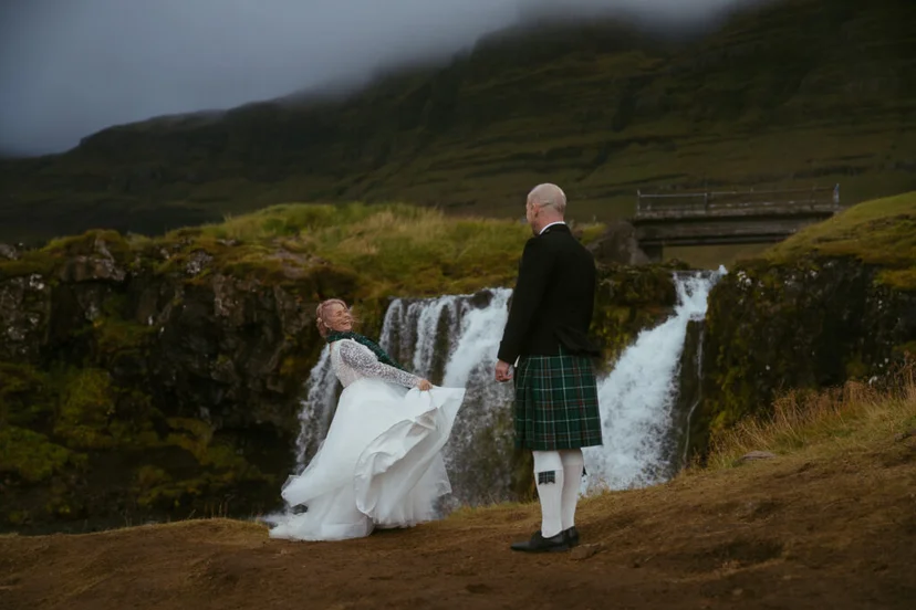 Lauren & Jason — Snæfellsnes Peninsula Wedding at Búðir