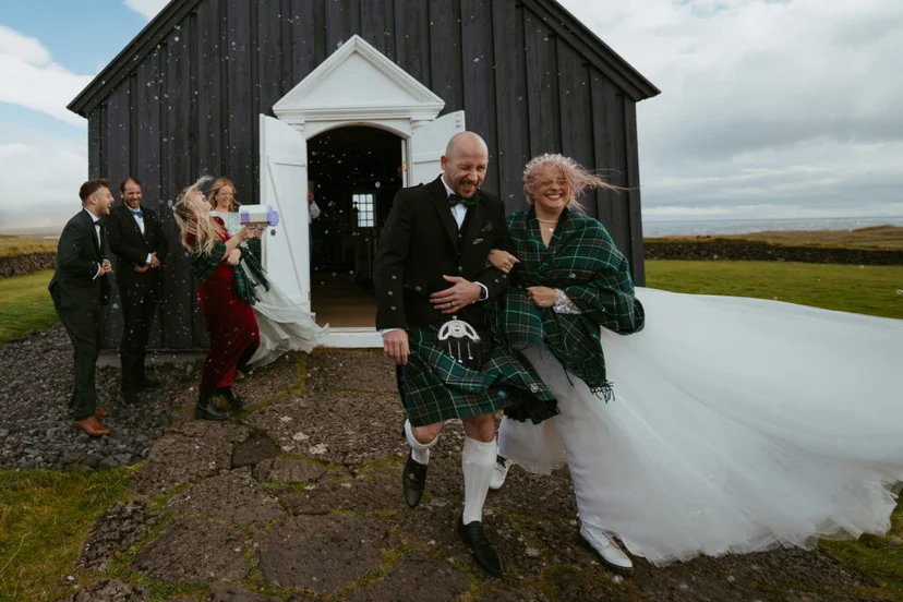 Lauren & Jason — Snæfellsnes Peninsula Wedding at Búðir
